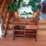 Wooden tea trolley / serving cart Image 5
