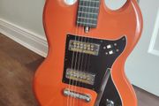 1973 Vintage Johnny Guitar SG-Style Electric Guitar