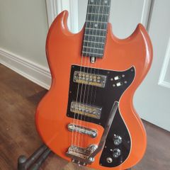 1973 Vintage Johnny Guitar SG-Style Electric Guitar
