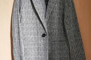 BNWT - Grey herringbone jacket UK 10