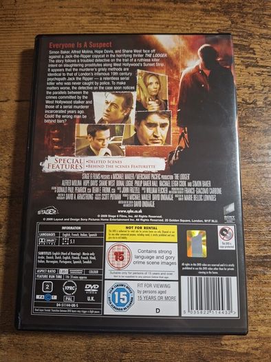 "The Lodger" (2009) DVD - free standard postage