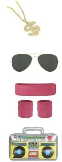 80s Tracksuit Costume for Adults