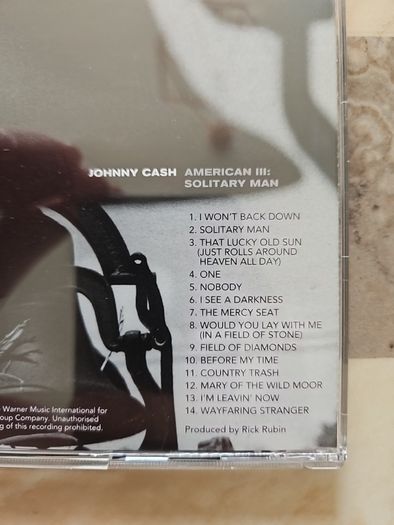 Johnny Cash CD  - American III: Solitary Man