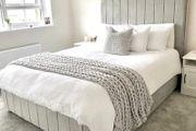 Double bed and mattress