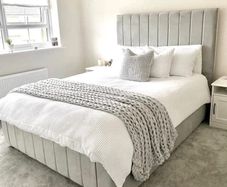 Double bed and mattress