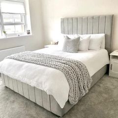 Double bed and mattress