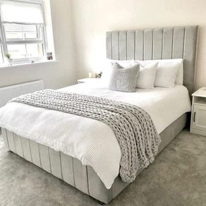 Double bed and mattress