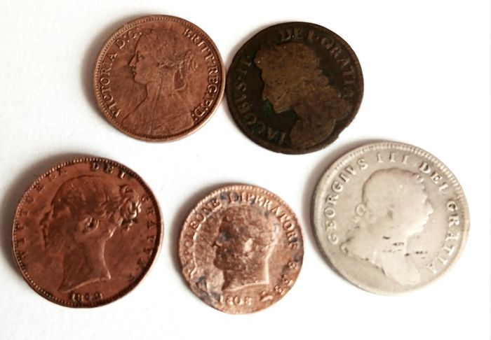 5 Coin Job Lot (see list)