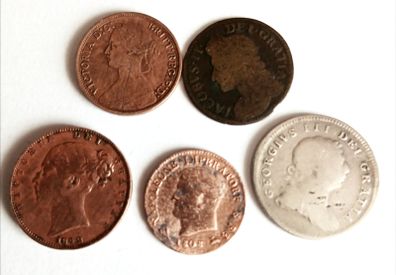 5 Coin Job Lot (see list)