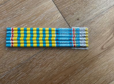 Brand New 6 JOSHUA pencils