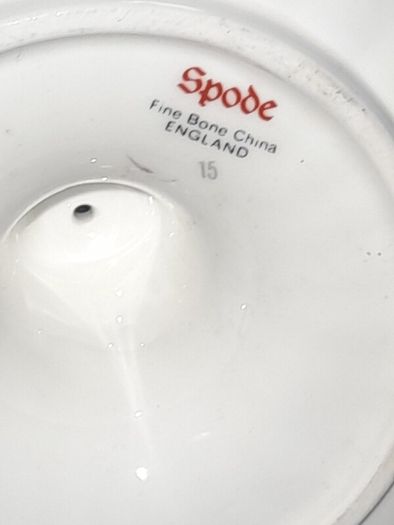 Vintage Spode Trapnell Sprays Handled Candle Holder Made of Fine Bone China in England