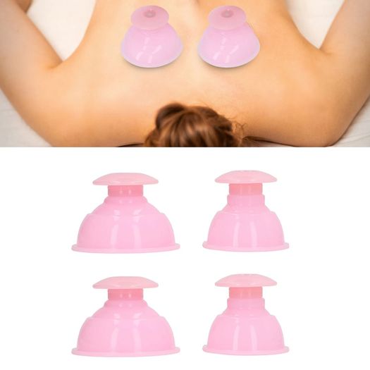 4 Silicone Cupping Cups