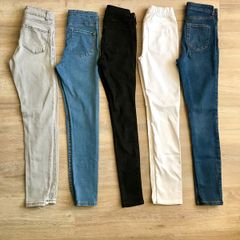 Teenage girls jeans x 5