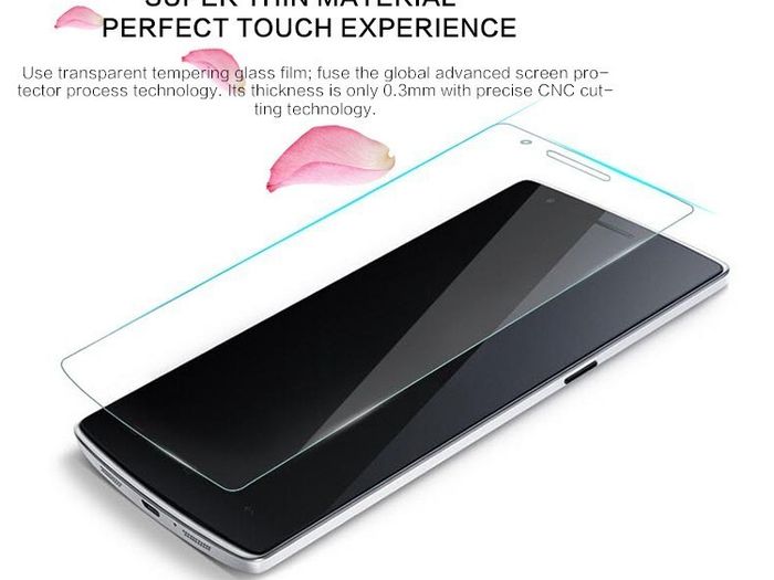 2 X  Tempered Glass 9H Screen Protector For OnePlus One