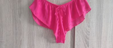 New pink satin look bottom fits UK 6  8 10