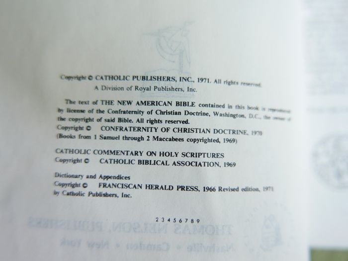 Vintage Brides Holy Bible Nelson 1971