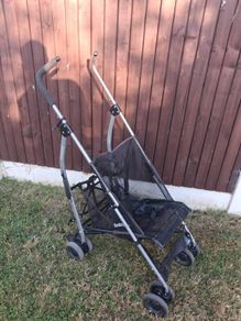 Black stroller