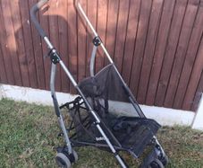 Black stroller