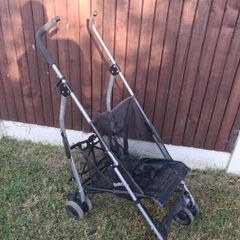 Black stroller