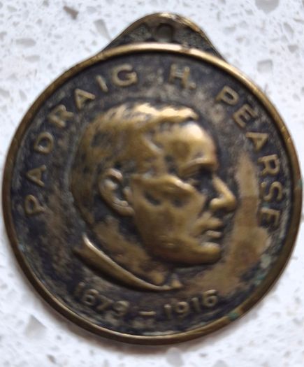 padraig Pearse commemorative medal