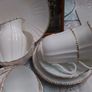 Mixed Set of White & Gold Teawares Image 3