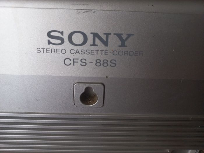 Vintage Sony Boombox Stereo working