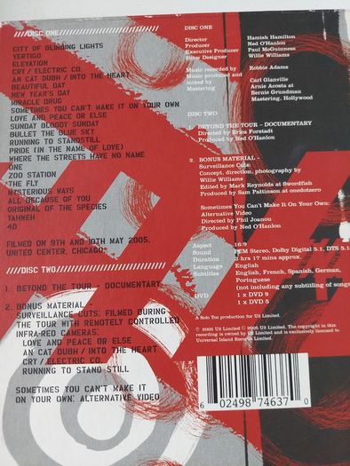 U2 Box Sets - Job Lot - Cd & Dvd - 4 Items - Price For All Items