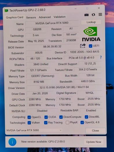 Gaming Pc | Rtx 5060 + Ryzen 5600xt 32gb Ram