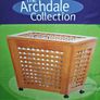 Laundry wooden basket Image 3