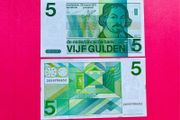 Netherlands   5. Gulden. 1973   Pick  95a. ( Uncirculated. )