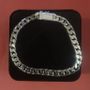 Solid 925 Silver Cuban Bracelet 24.85 grams