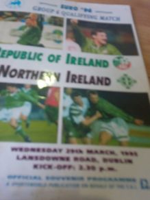 Irish International Football Programme