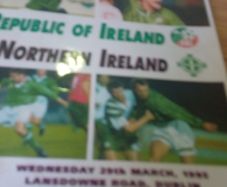 Irish International Football Programme