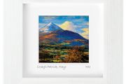 Croagh Patrick, Mayo, mini size framed print, by artist Helen Mathews