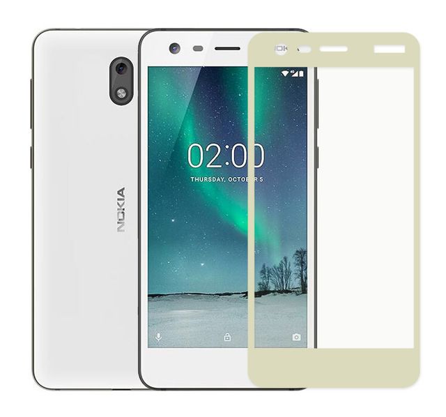 3D Tempered Glass For Nokia 2 Full Cover 9H Protective film