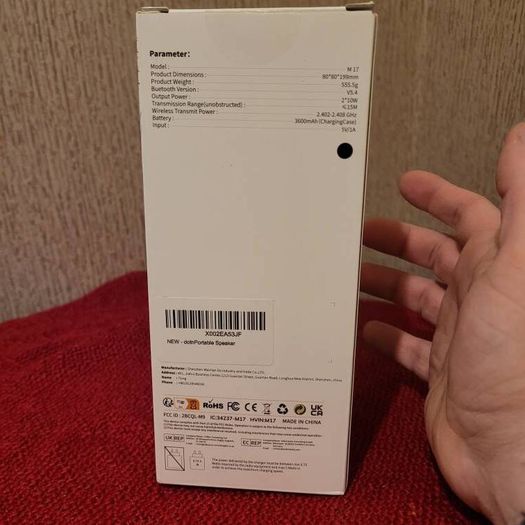 portable Bluetooth speaker