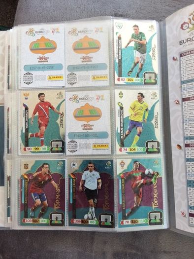 euro 2012 Poland and Ukraine cards