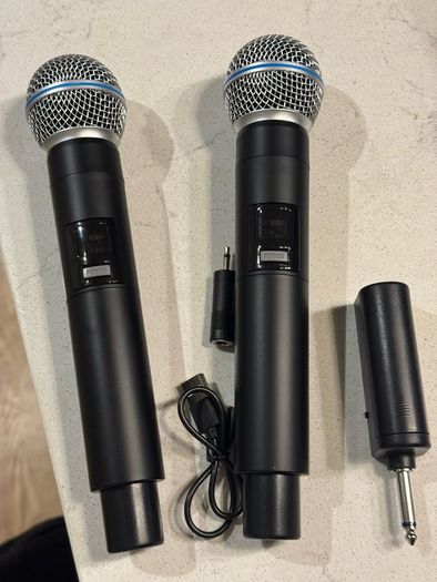 USB c Rechargeable wireless microphone
