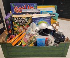 Box of Art/craft/kids books