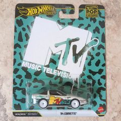 Hot Wheels Premium MTV 1984 84 Corvette Pop Culture HXD63 JHW93 Diecast Car 1:64