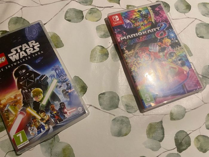 Nintendo Switch 1 and accessories