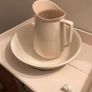 Antique jug and bowl table Image 3