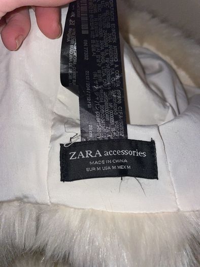 Zara Faux Fur Hat Medium