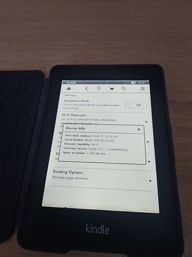 Kindle Paperwhite 5th Gen without Ads