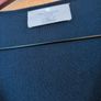 Paul Costello Navy Shor Sleeved Jumper.   S. M- 14. Image 3