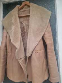 ladies ladies sheepskin jacket (post incl)