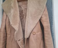 ladies ladies sheepskin jacket (post incl)