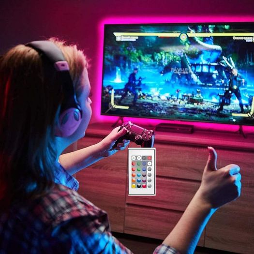 LED Strip Light 10M/20M Led Lights Smart Bluetooth App Control Music Sync Mode Flexible Led Lights for Bedroom Kitchen Gaming Room 10 Meters Roll(Energy Class A++)
