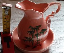 small ish jug and bowl