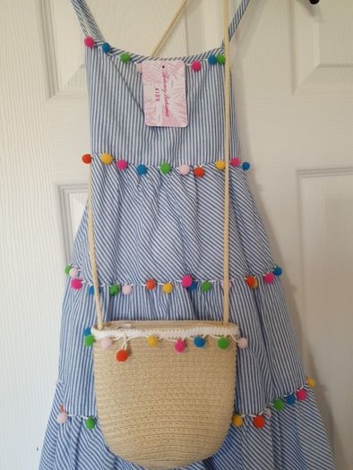 Dress with bag